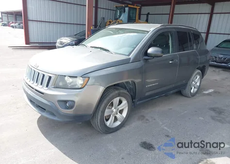 2014 Jeep Compass Sport from USA, damaged, VIN 1C4NJCBB6ED529536